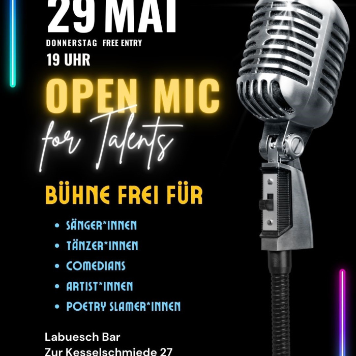 Do 29.05.2025 - Open Mic