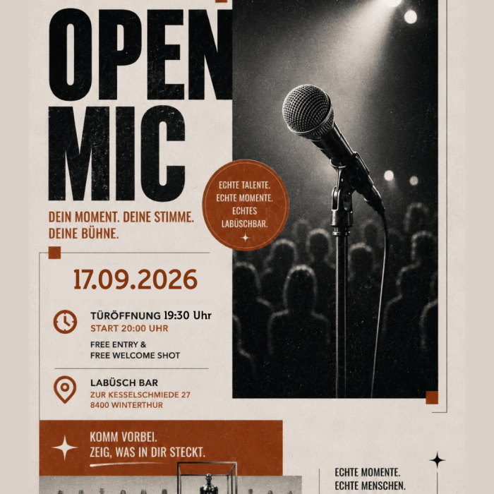 D0 17.09.2026 - FIRST OF THE SEASON OPEN MIC