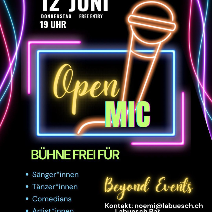 Do 12.06.2025 - Open Mic