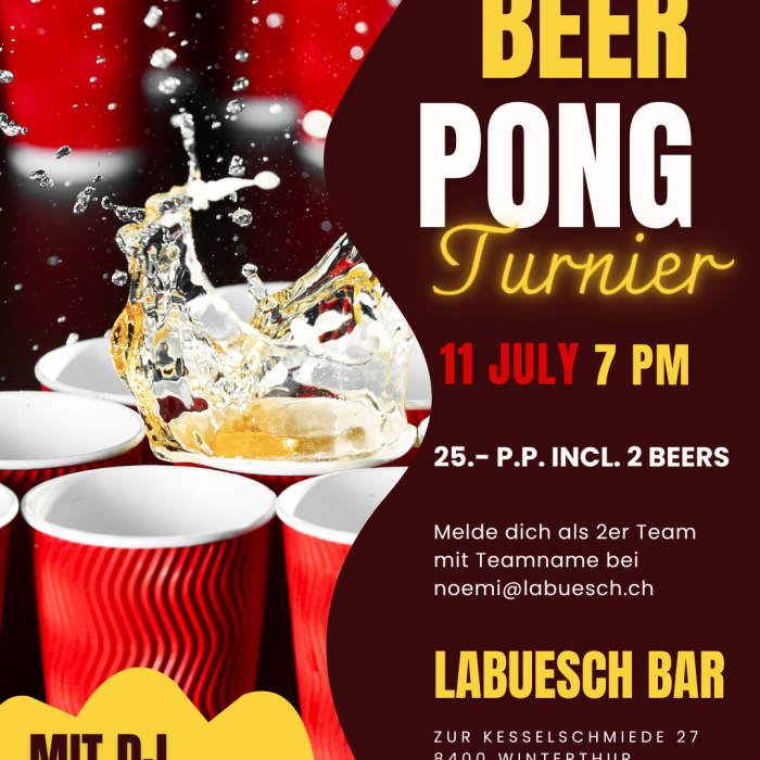 Fr 11.07.2025 - Bierpong Turnier